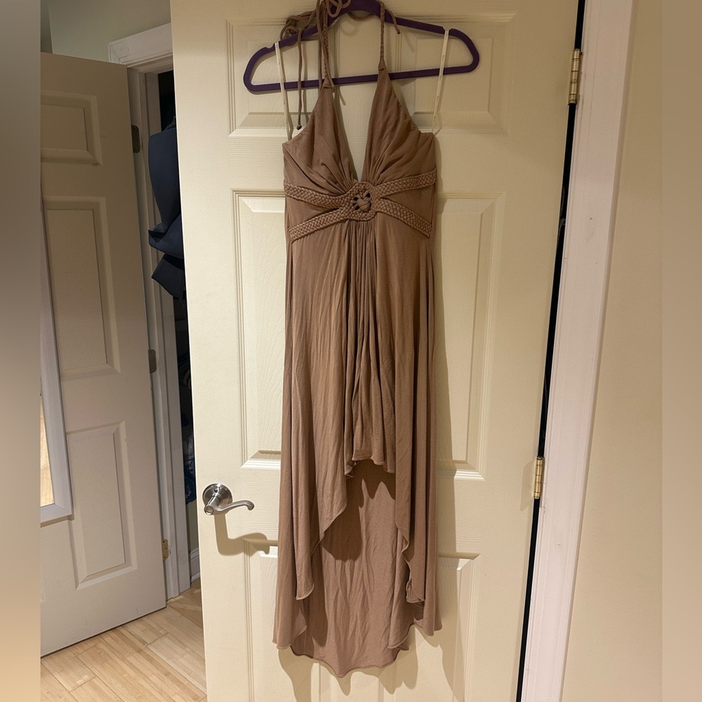 Sky Halter Sundress